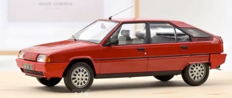 Citroen BX 16 TRS 1983 rojo Norev